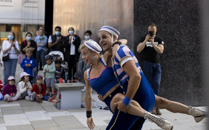 5. Buskers in Vaduz