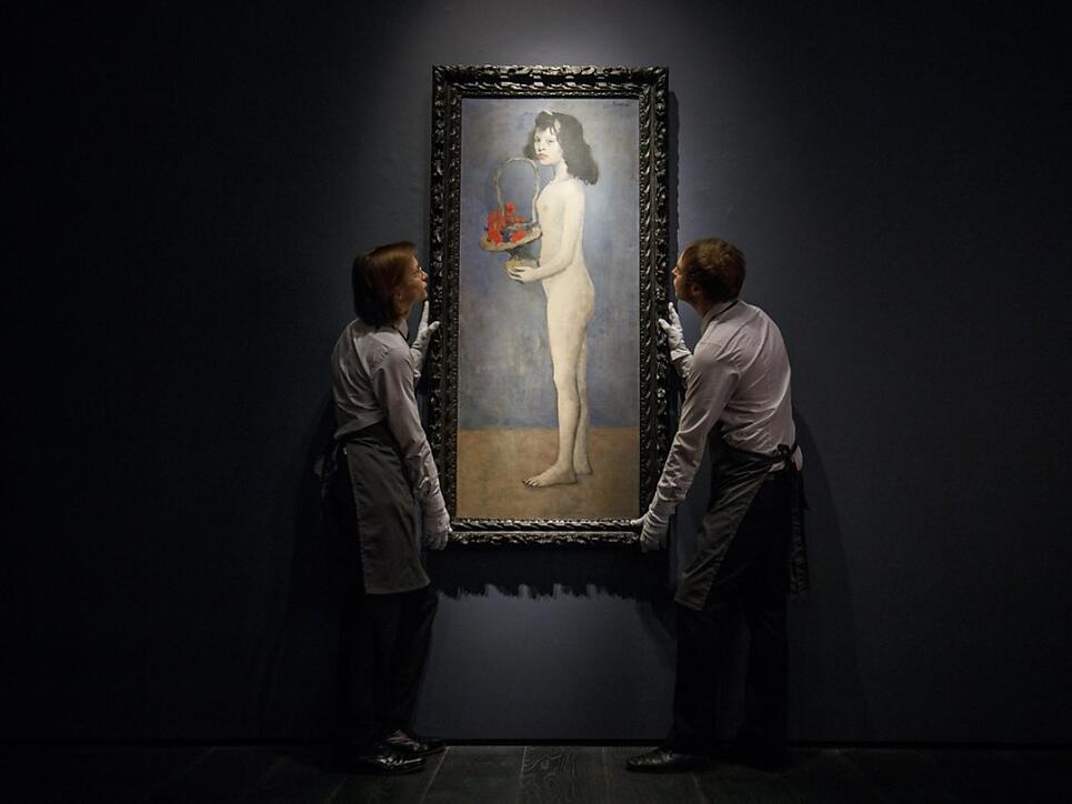 Dieses Bild von Picasso aus dem Rockefeller-Nachlass könnte nach Schätzungen an der Auktion für 100 Millionen Dollar verkauft werden. (Archiv)