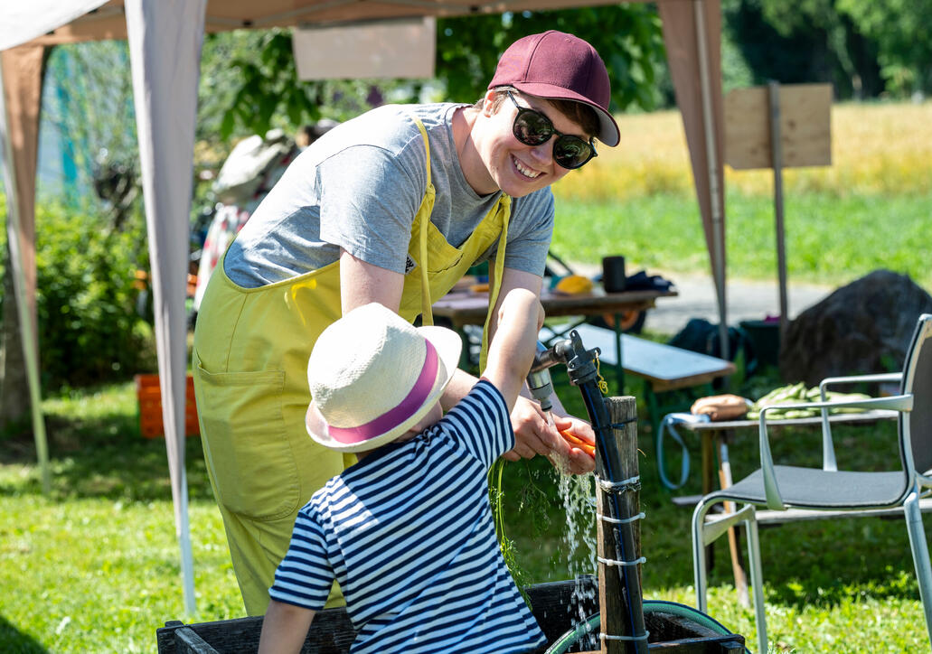 Jubiläumsfest 10-Jahre-Gartenkooperative, in Schaan
