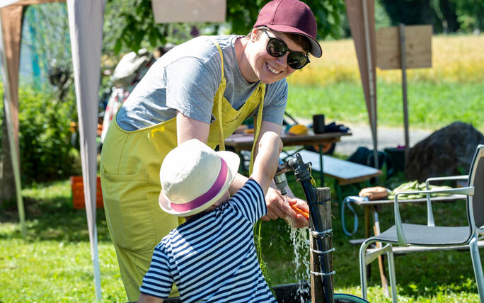 Jubiläumsfest 10-Jahre-Gartenkooperative, in Schaan