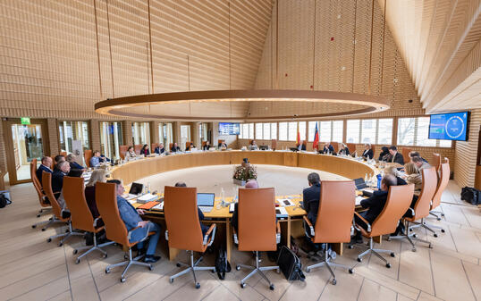 Liechtensteiner Landtag in Vaduz