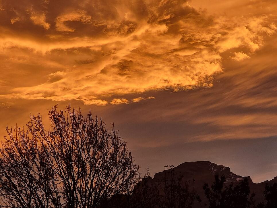 Wunderschöne Abendstimmung