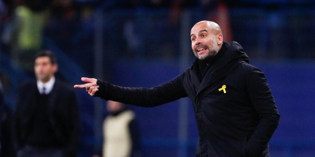 Pep Guardiola trifft mit Manchester City auf den FC Basel