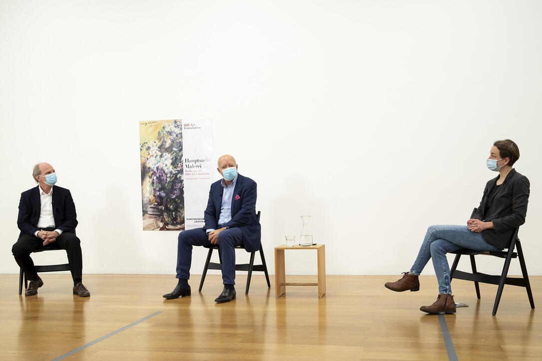 Medienrundgang «Hauptsache Malerei» in Vaduz
