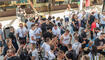 Eintracht Frankfurt Fans im Städtle Vaduz