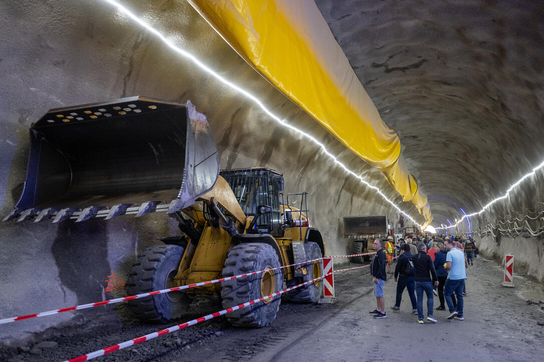Stadttunnel Feldkirch - Tag der offenen Baustelle