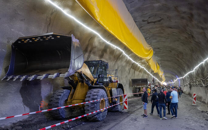 Stadttunnel Feldkirch - Tag der offenen Baustelle