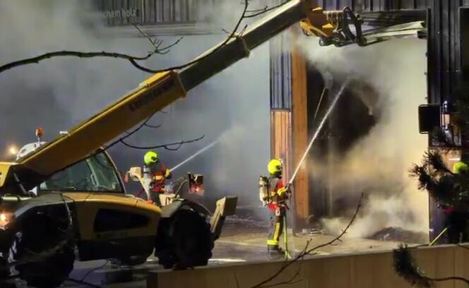 Das Heizwerk Malbun brennt