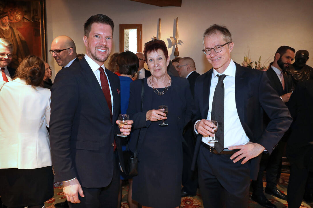 Neujahrsempfang für das diplomatische Corps auf Schloss Vaduz