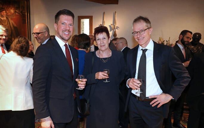 Neujahrsempfang für das diplomatische Corps auf Schloss Vaduz