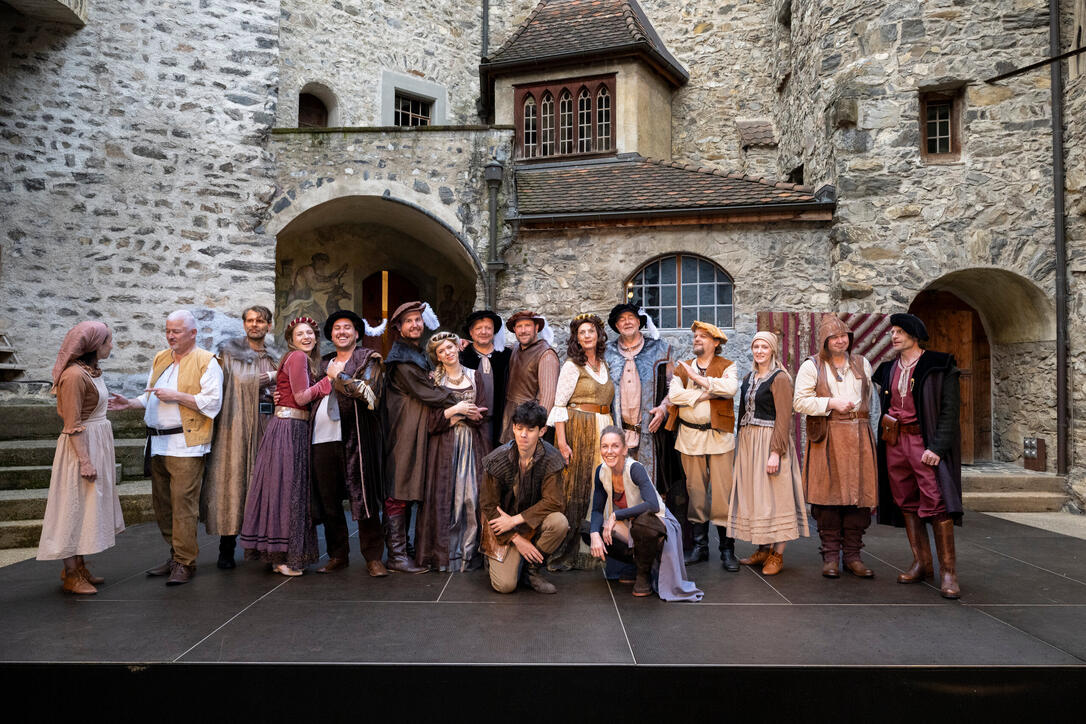 Premiere «Der letzte Gutenberger» auf Burg Gutenberg