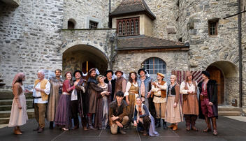 Premiere «Der letzte Gutenberger» auf Burg Gutenberg
