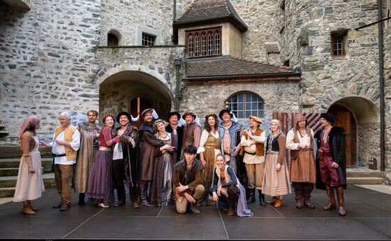 Premiere «Der letzte Gutenberger» auf Burg Gutenberg