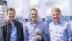 Feierlichkeiten zum Jubiläum bei der alten Rheinbrücke Vaduz–Sevelen