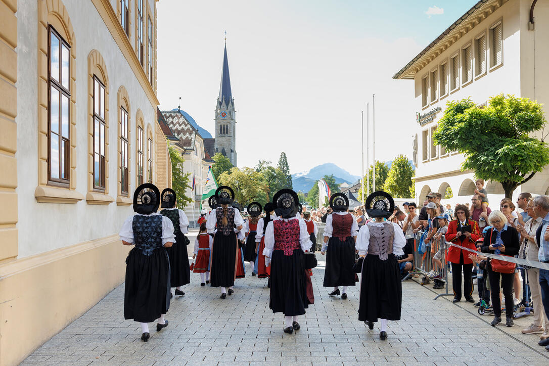 Princely Tattoo Parade in Vaduz