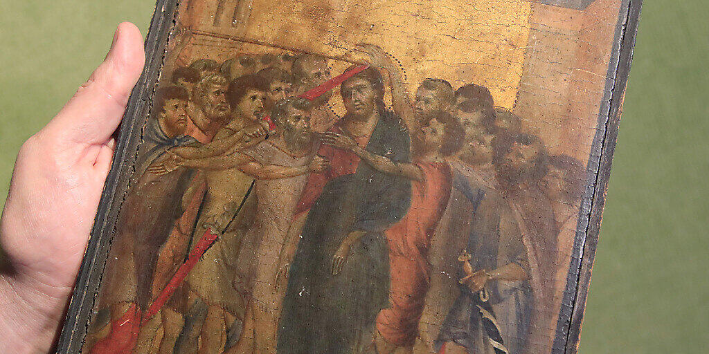 Das kleine Gemälde des italienischen Vorrenaissance-Malers Cimabue ist in Frankreich offiziell ein "nationaler Schatz". (Archivbild)