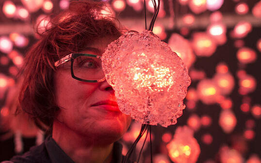 Die Schweizer Künstlerin Pipilotti Rist ist in die Top Ten des "Kunstkumpass", des Ruhmesbarometers der Kunstwelt, aufgestiegen.
