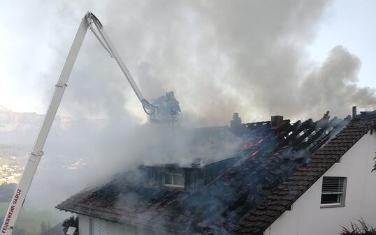 Brand in Schaanwald