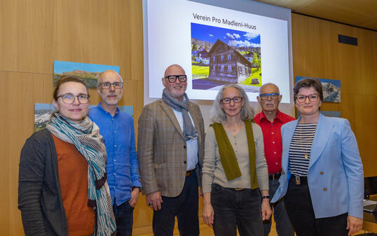 Info Madleni-Huus in Triesenberg