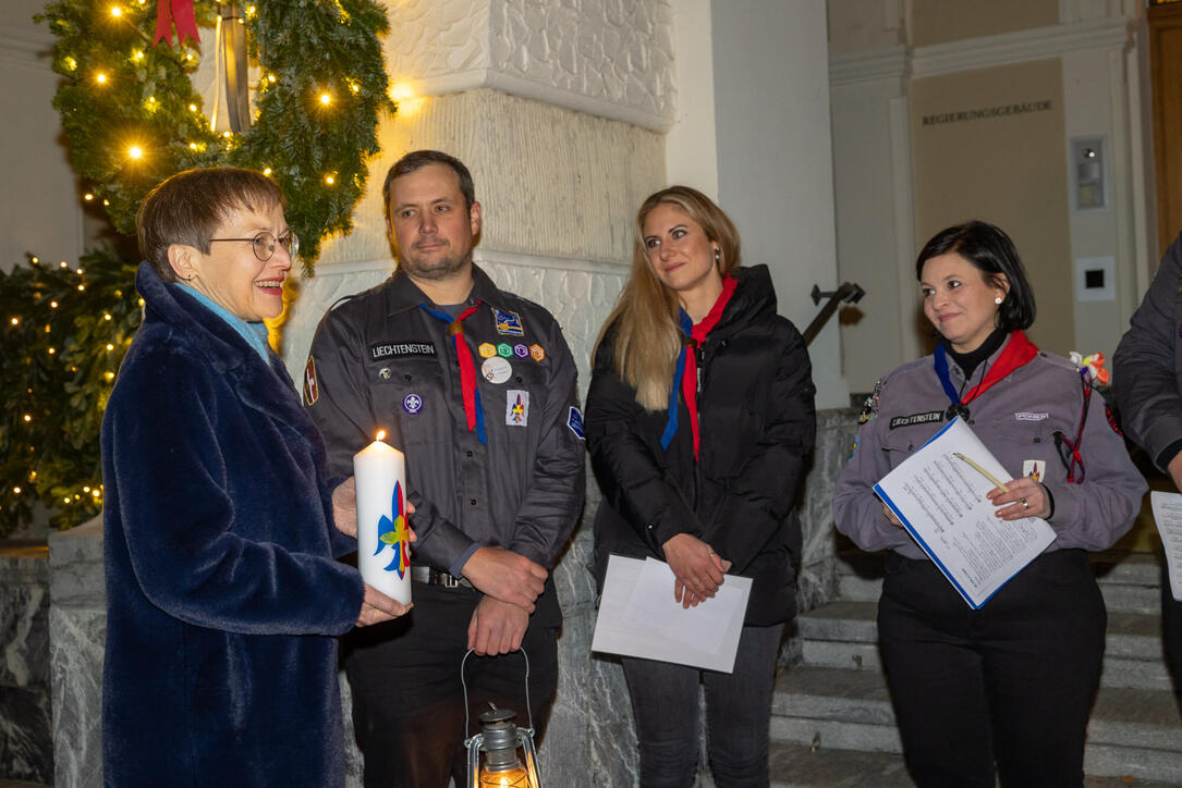 Friedenslicht 2025 in Liechtenstein (17.12.2025)