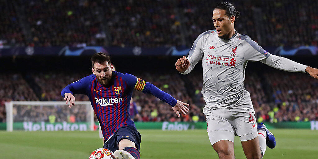 Duell auf höchster Ebene: Lionel Messi gegen Virgil van Dijk