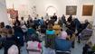 Diskussionsrunde im Rahmen der Ausstellung "Form-Farbe-Fläche"