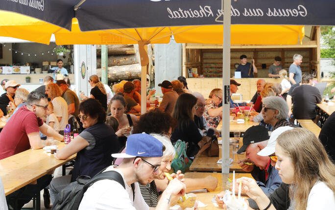 Werdenberger Streetfood Festival in Grabs