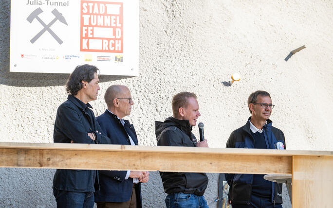 Stadttunnel Feldkirch - Tag der offenen Baustelle