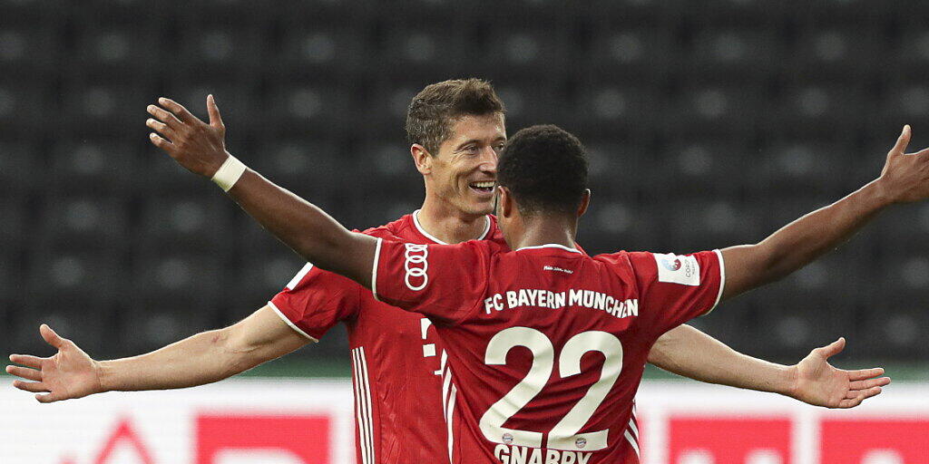 Der nächste Titel: Die Bayern gewinnen nach der Meisterschaft auch den deutschen Cup