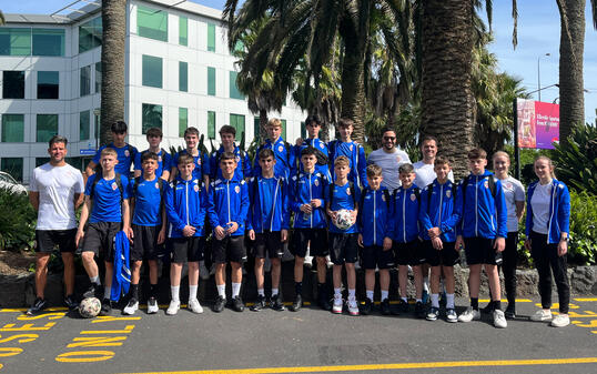 U15-Nationalmannschaft in Neuseeland