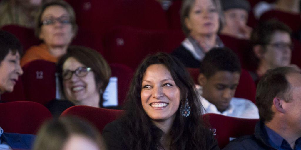 Freut sich über die Auszeichnung: Die Berner Filmemacherin Yangzom Brauen am Freiburger Filmfestival.