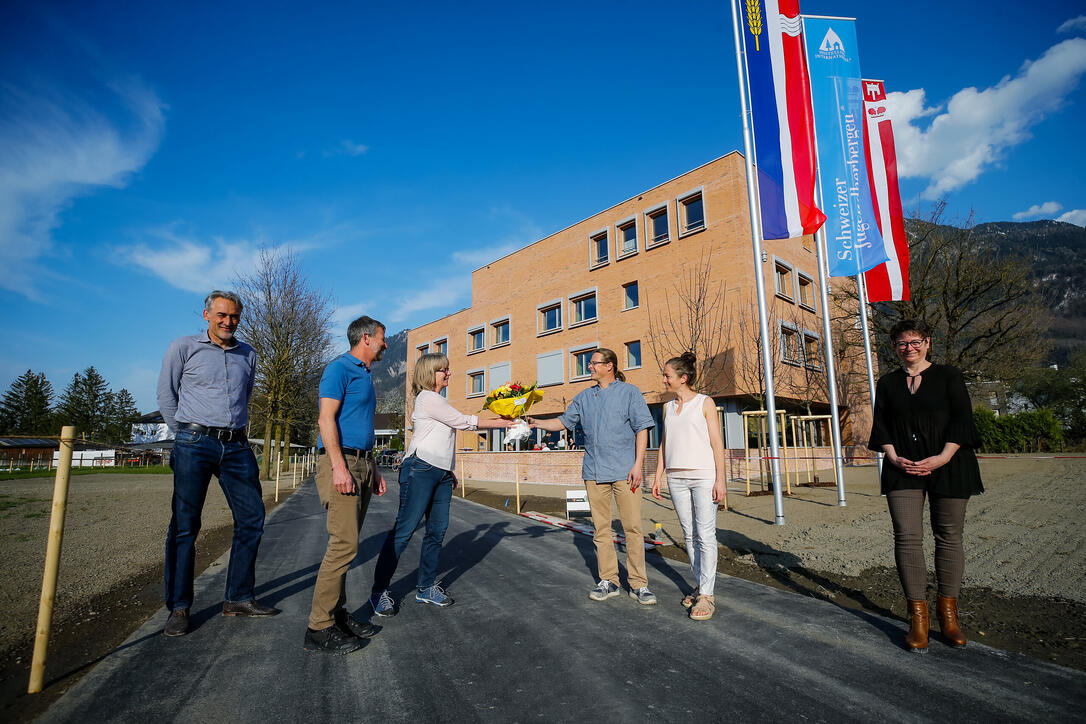 Liechtenstein Schaan Vaduz Neueroeffnung Jugendherberge