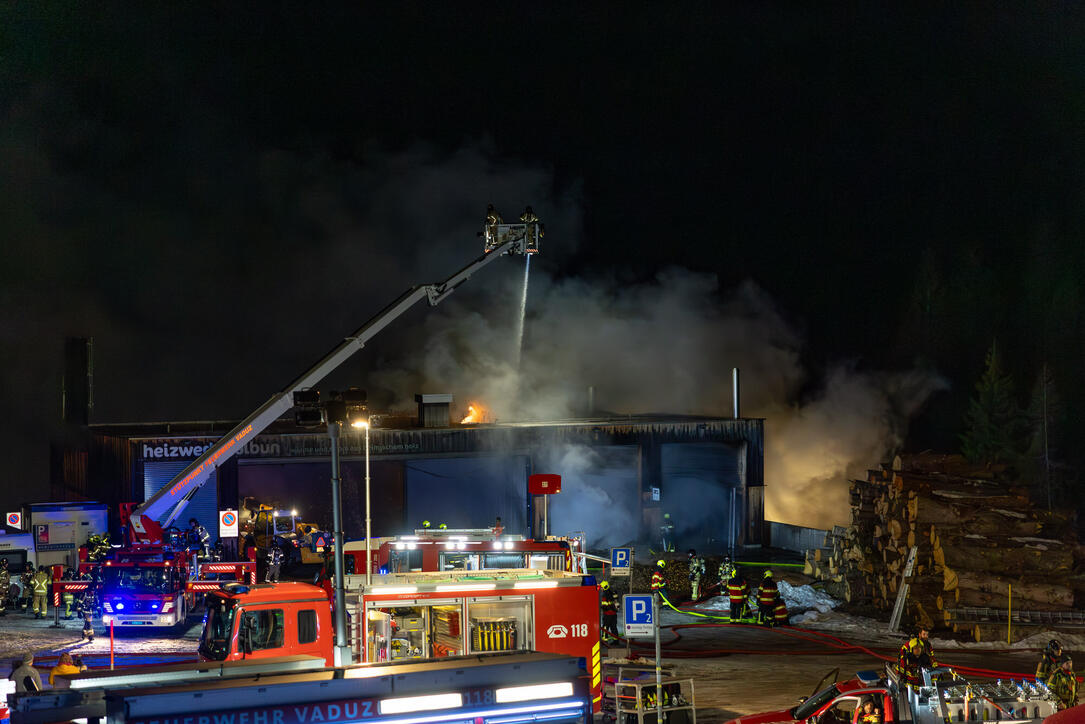 Brand Heizwerk Malbun (16.12.2025)