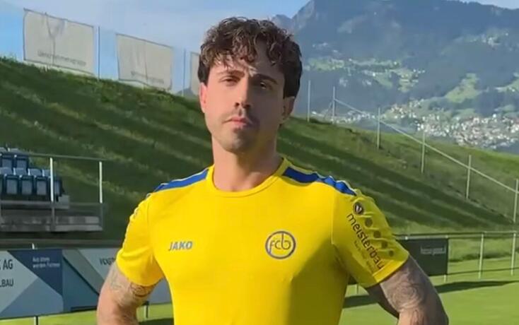 Am Sonntag gab der FC Balzers die Verpflichtung von Dennis Salanovic mittels eines Instagram-Reels bekannt