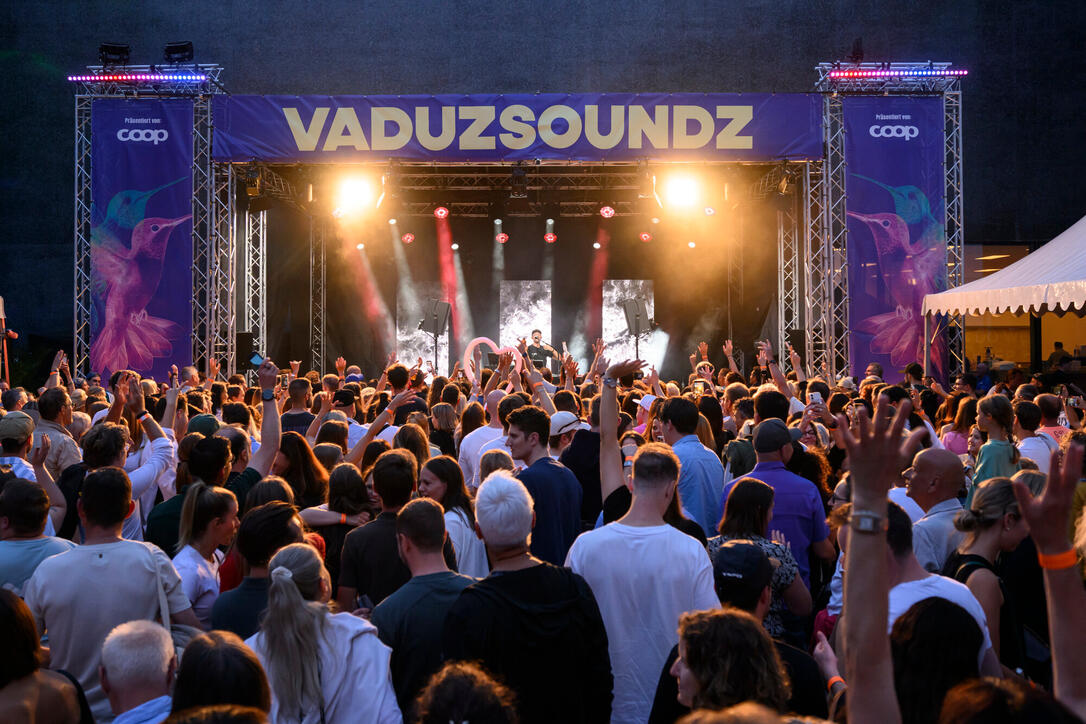 VaduzSoundz mit Fritz Kalkbrenner und Davethedog