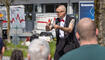Feierlichkeiten zum Jubiläum bei der alten Rheinbrücke Vaduz–Sevelen
