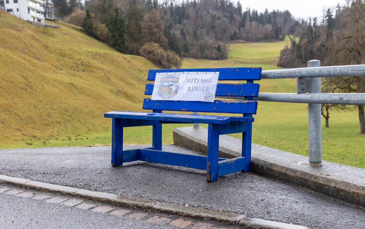 Mitfahrb&auml;nkle in Schellenberg