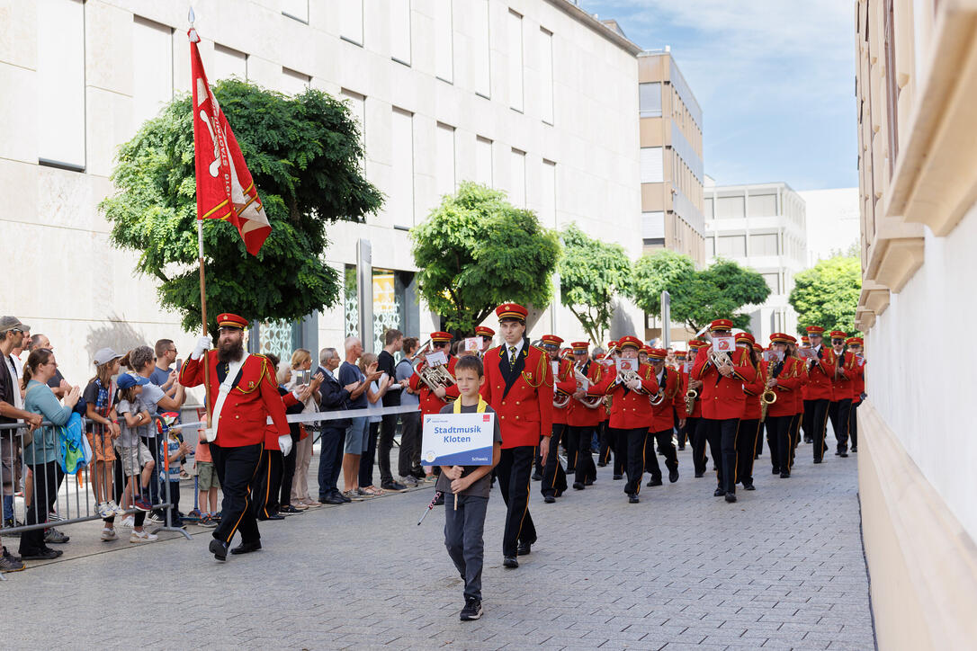 Princely Tattoo Parade in Vaduz