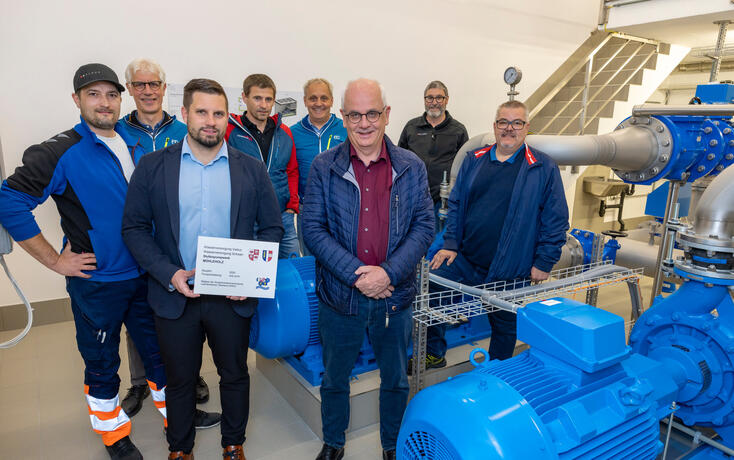Stufenpumpwerk in Vaduz