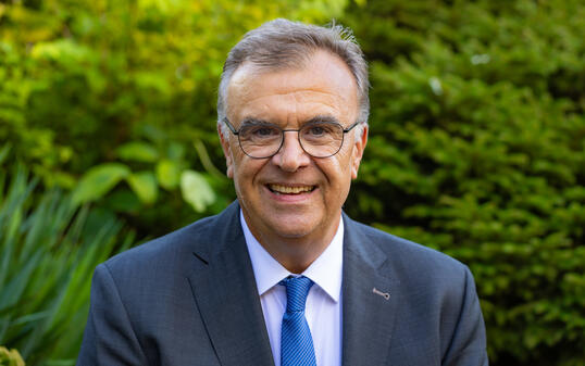 Liechtenstein Mauren FBP Parteipraesident Alexander Batliner