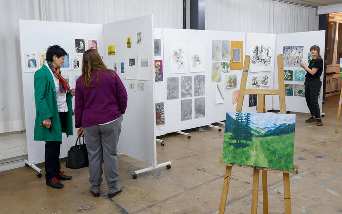 Nacht der offenen Tür der Kunstschule Liechtenstein