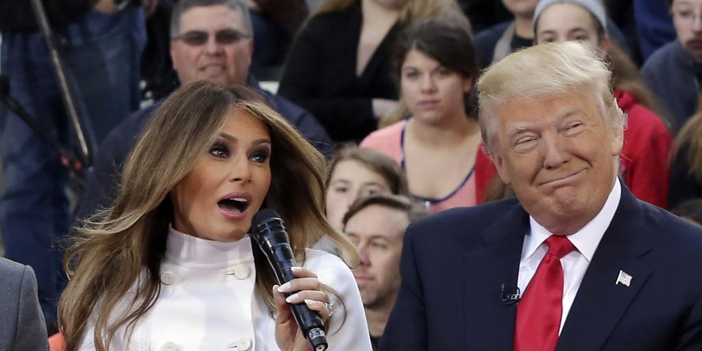 "Das ist nicht der Mann, den ich kenne": Melania Trump nimmt ihren Gatten Donald in Schutz. (Archivbild) "Das ist nicht der Mann, den ich kenne": Melania Trump nimmt ihren Gatten Donald in Schutz. (Archivbild)