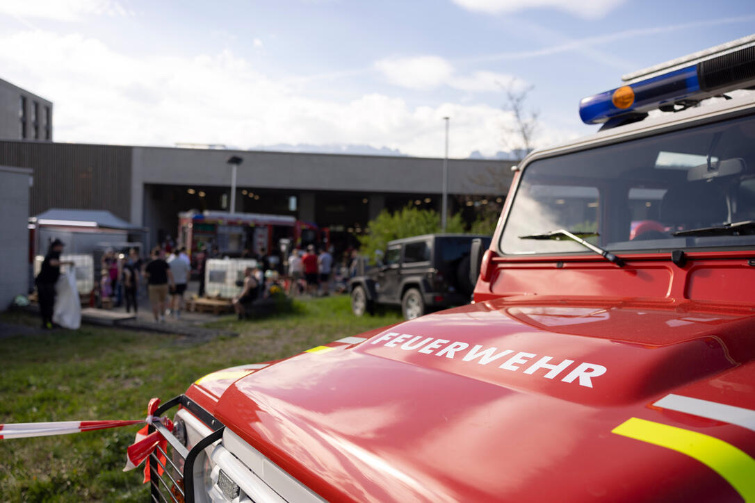 Tag der offenen Tore bei der Feuerwehr Schaan