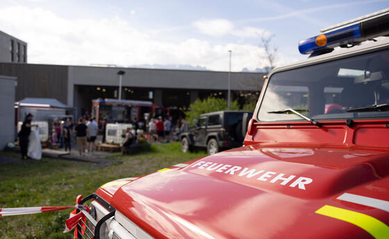 Tag der offenen Tore bei der Feuerwehr Schaan
