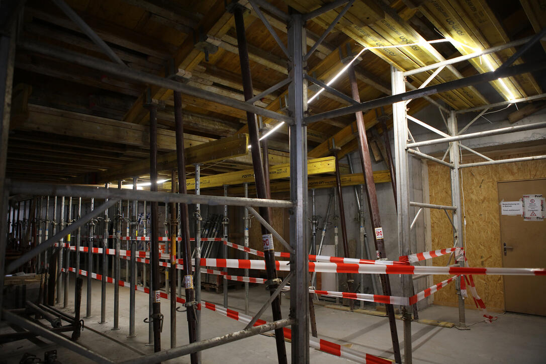 Tag der offenen Baustelle Kindergarten und Doppelturnhalle in Ma