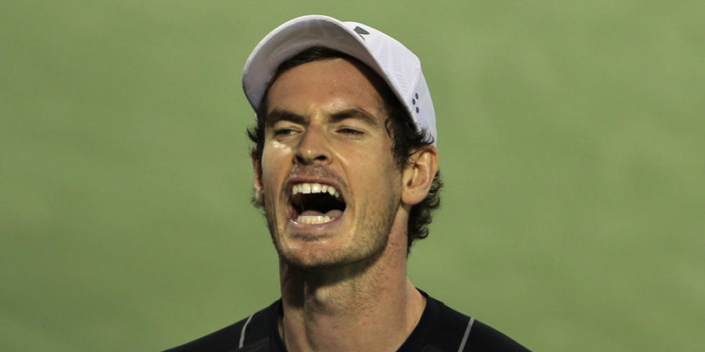 Topgesetzter Andy Murray hatte gegen Philipp Kohlschreiber viel Grund zum Ärger
