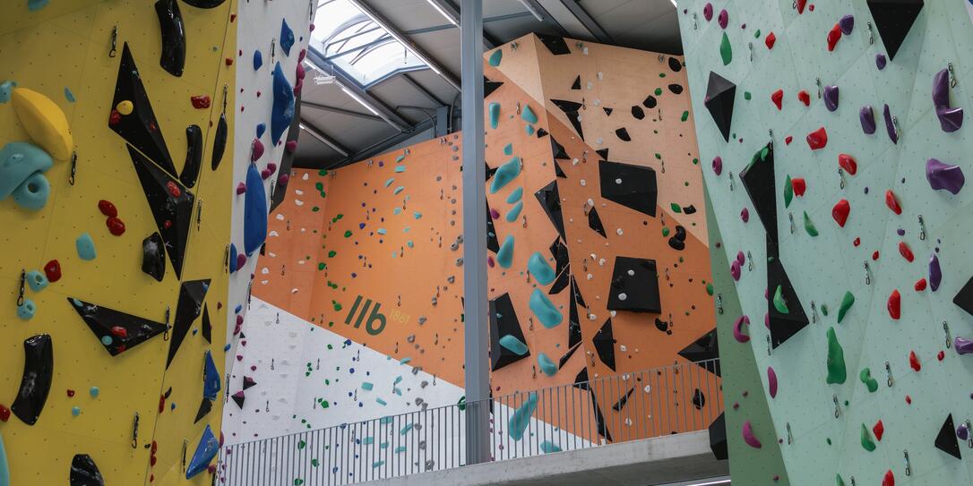 Kletterhalle Rhiblok in Vaduz