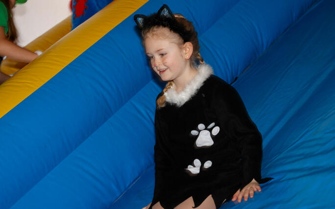 Kinderfasnacht in Schellenberg.