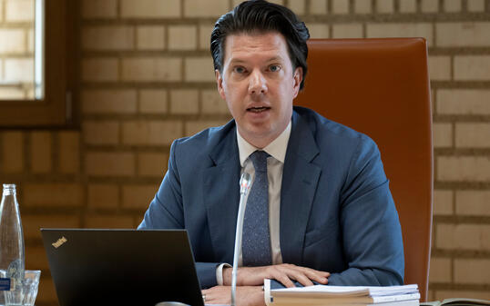 240612 Liechtensteiner Landtag, Juni 2024, Bild aufgenommen im Landtagsgebäude in Vaduz / Liechtenstein am 12.06.2024  - - Politik, Vaduz,