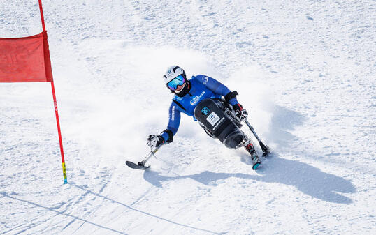 Der Höhepunkt für Sarah Hundert ist die Teilnahme an den Paralympics in Cortina d’Ampezzo 2026.
